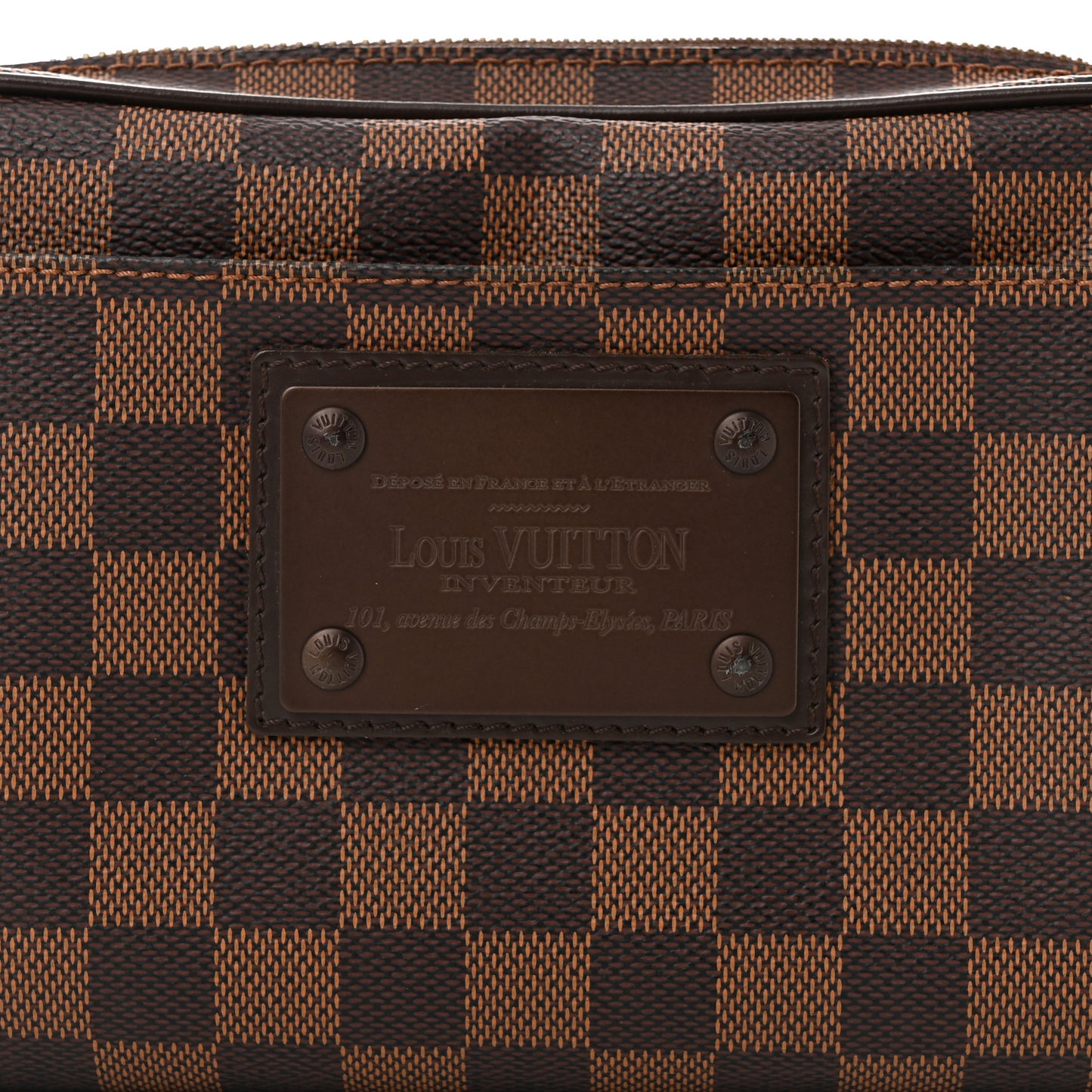 Damier Ebene Brooklyn Bum Bag