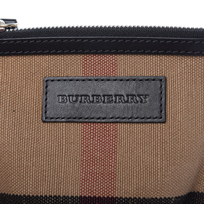 Burberry Canvas Mega Check Mini Ashby Tassel Crossbody Black 8 of 8