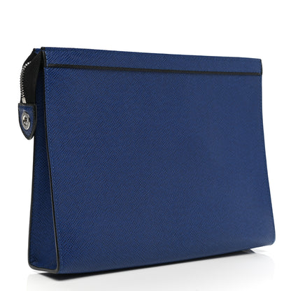 Louis Vuitton Taiga Pochette Voyage MM Cobalt 3 of 9
