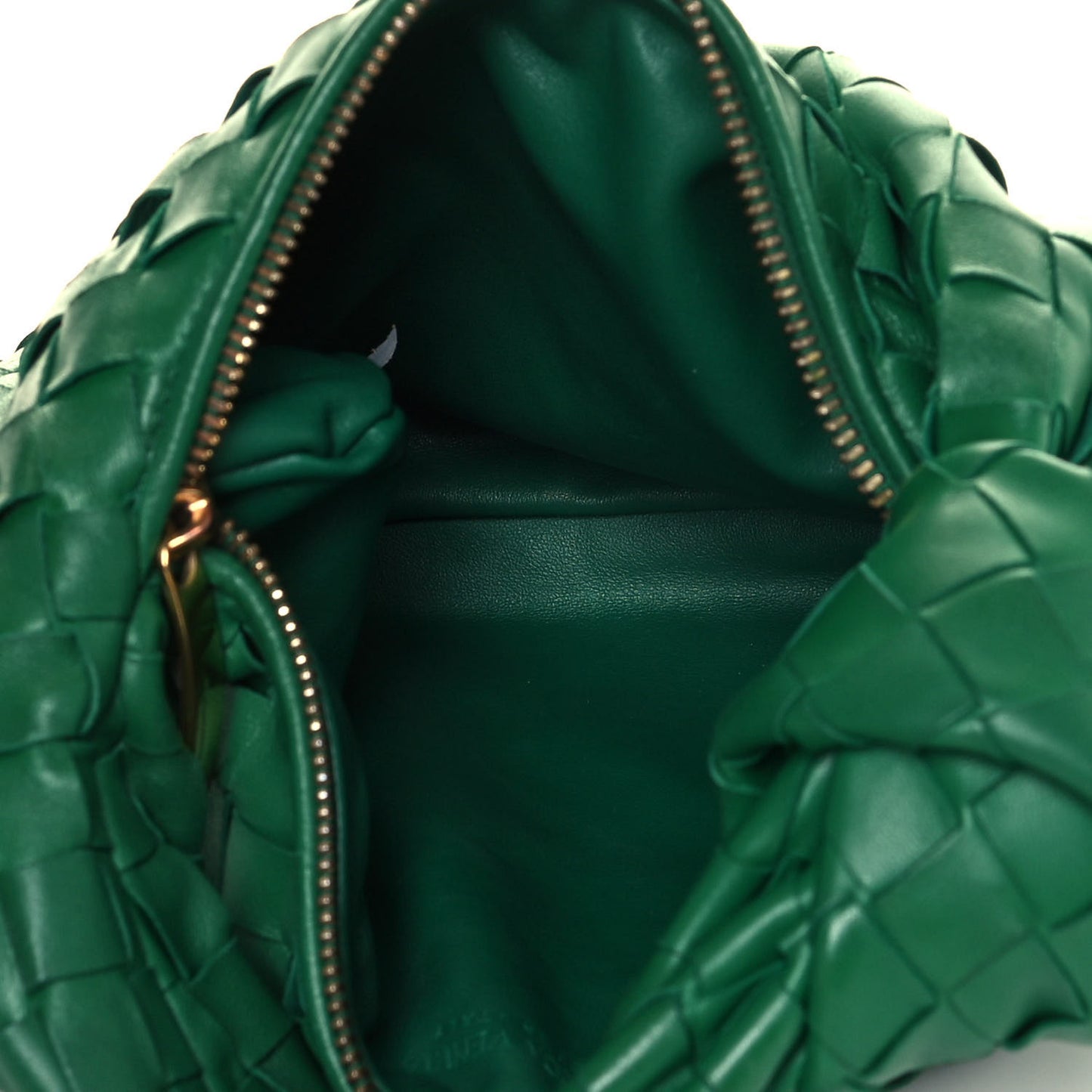 Nappa Intrecciato Mini Jodie Racing Green