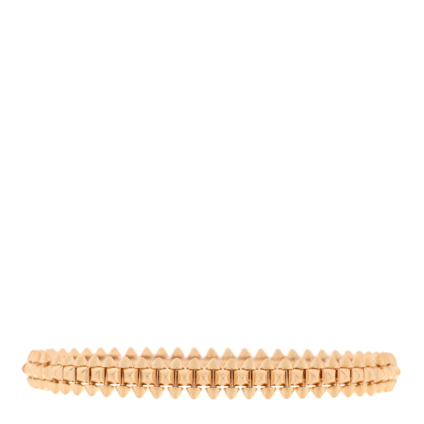 18K Pink Gold Small Clash De Cartier Bracelet 15