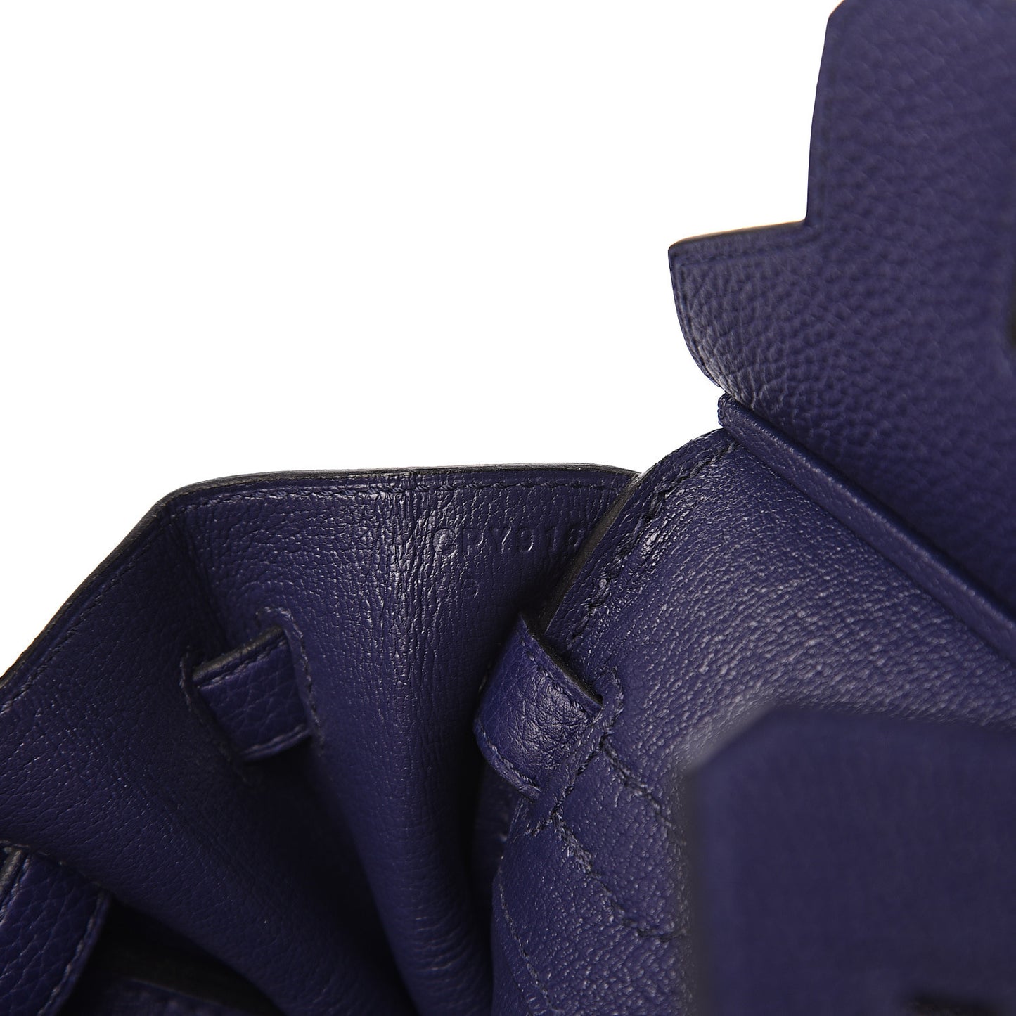 Togo Birkin 25 Bleu Encre