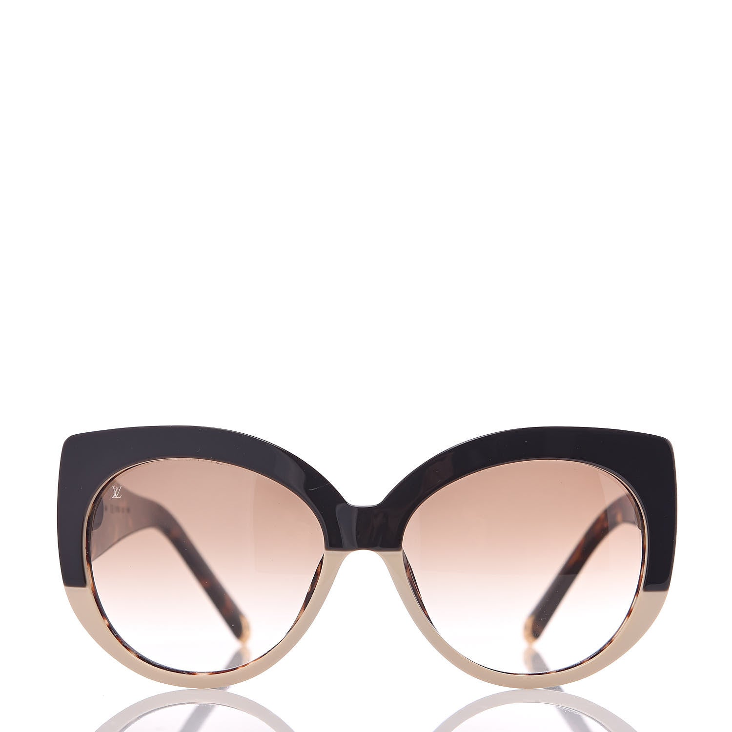 Louis Vuitton Acetate Cat Eye Sunglasses Z0588E Tortoise 3 of 7