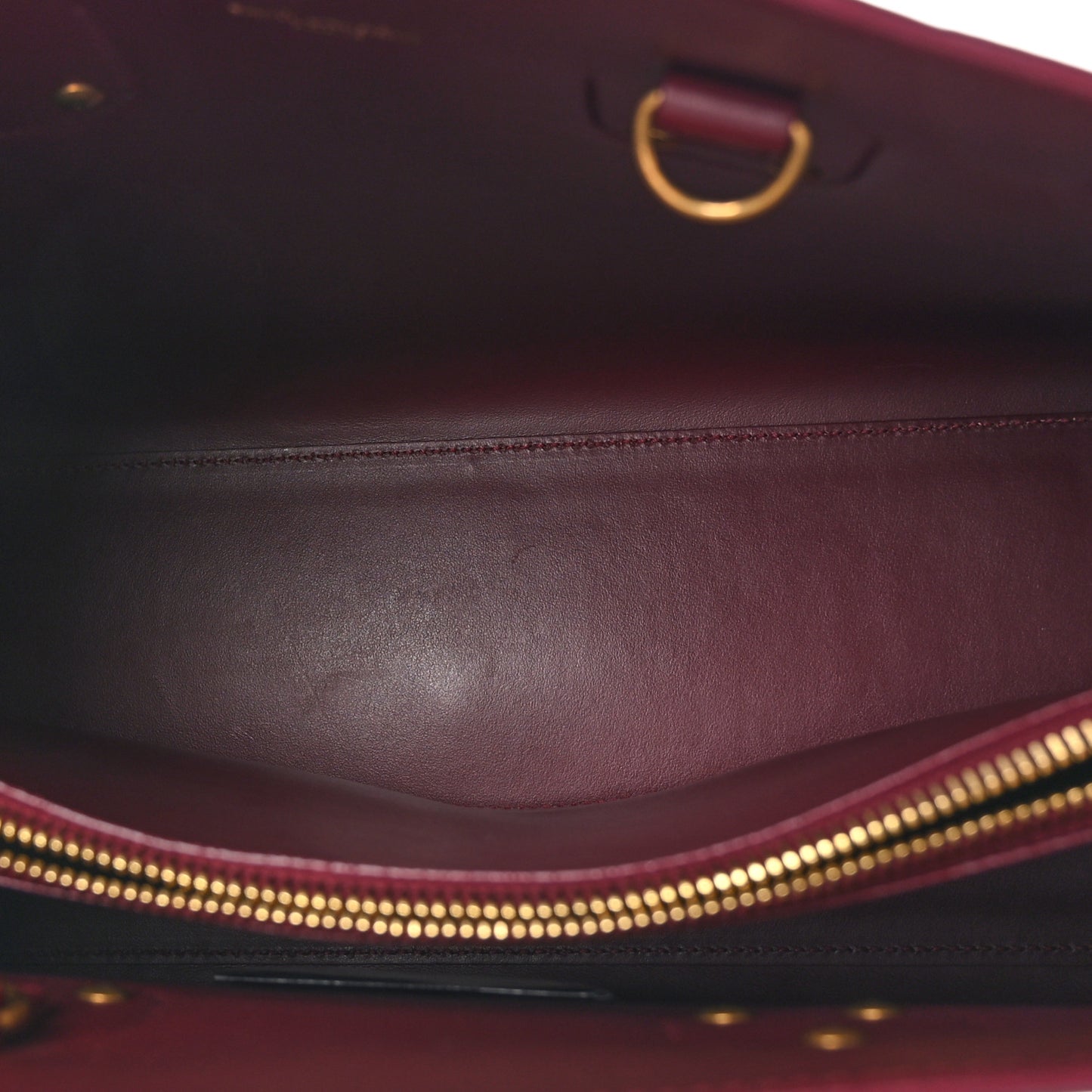 Calfskin Sac De Jour Burgundy