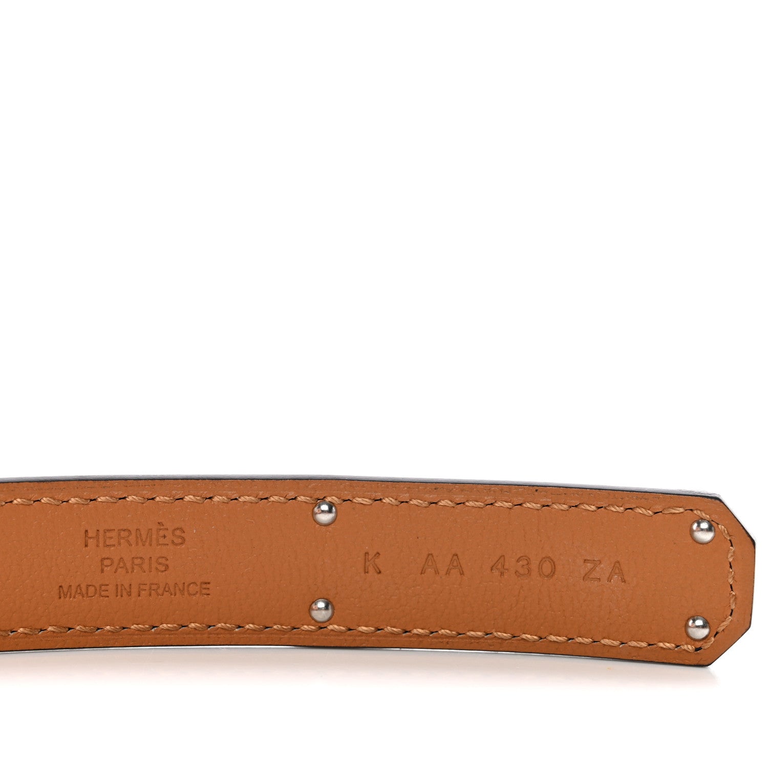 Hermes Epsom Kelly Belt Black 3 of 4