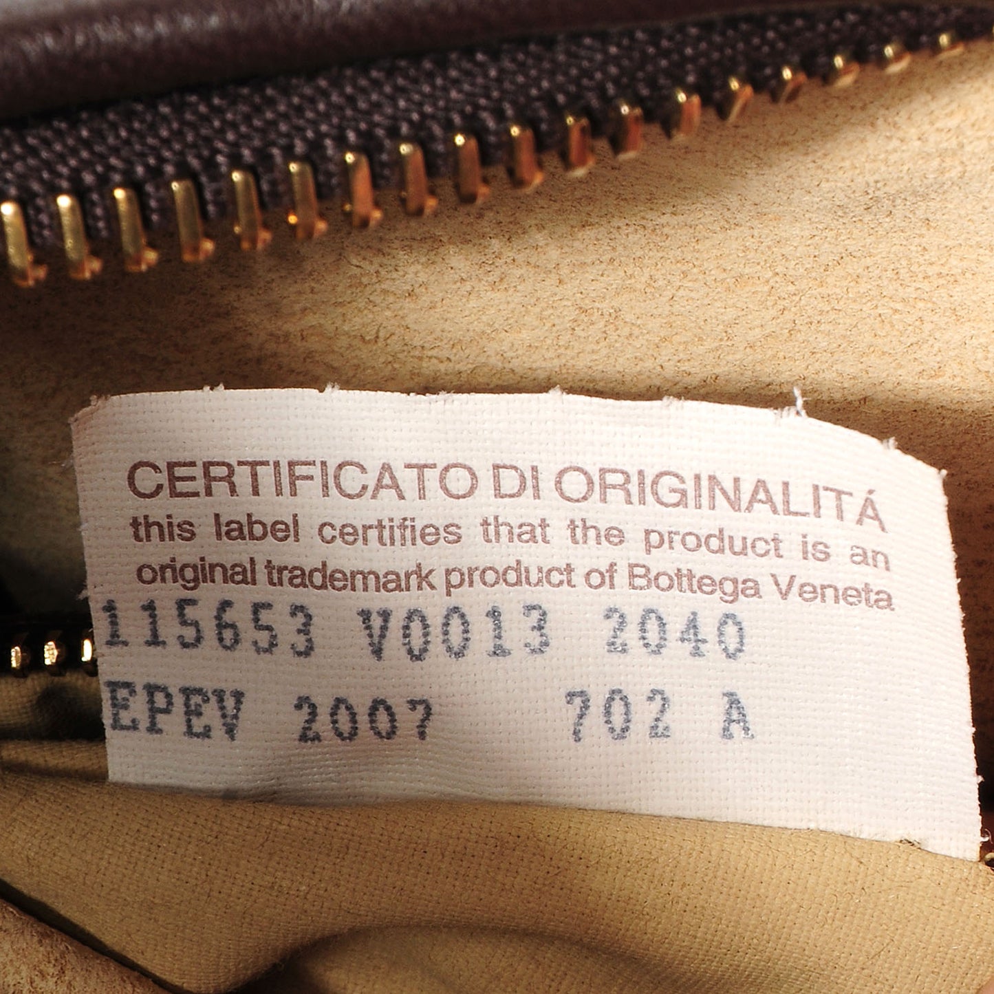 Nappa Intrecciato Medium Veneta Hobo Ebano