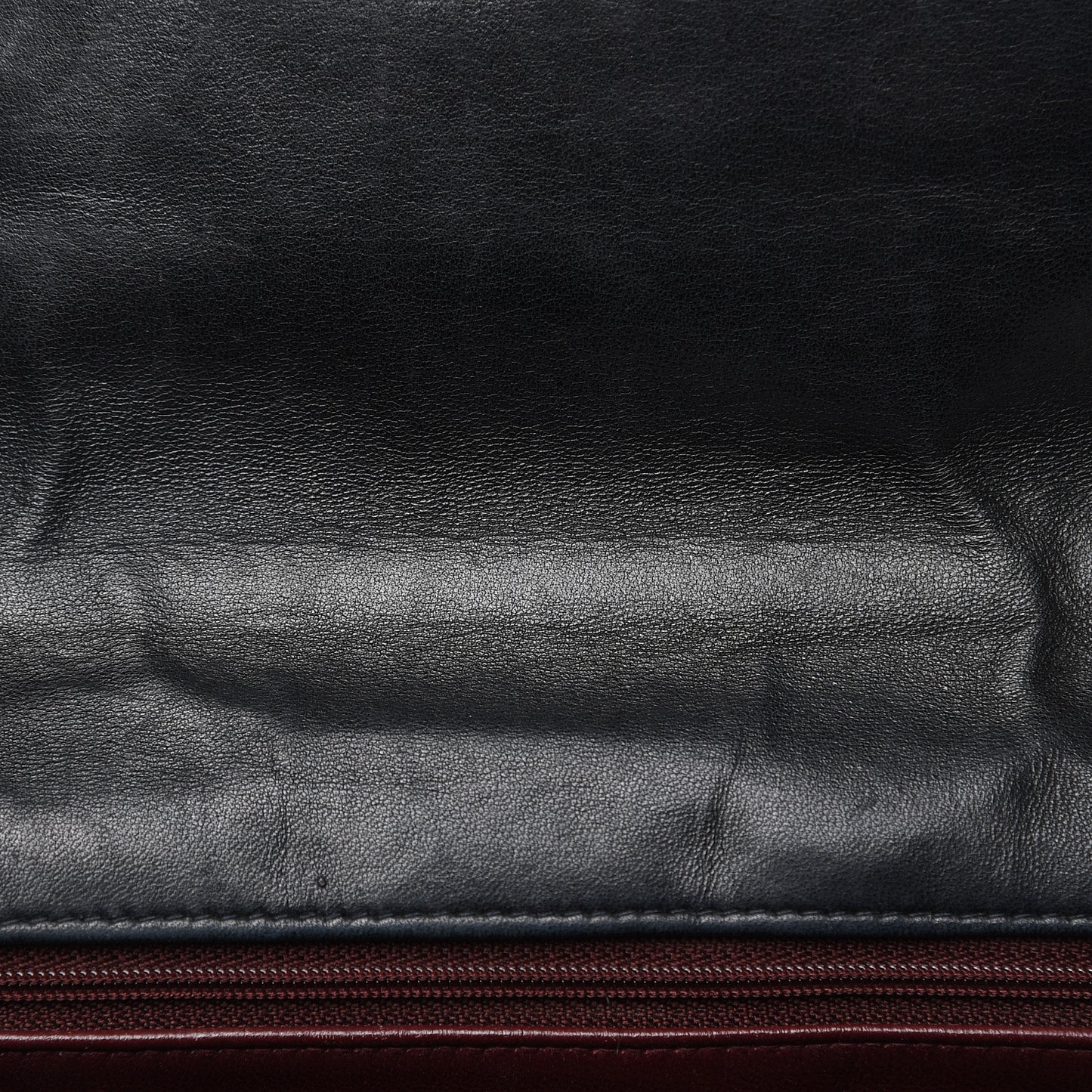 Lambskin Quilted XL Jumbo Single Flap Black