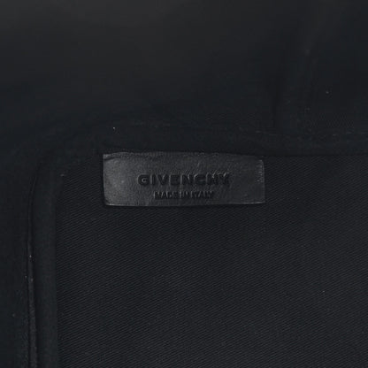 Givenchy Coated Canvas Roses Camouflage Print Large Antigona Tote Black 7 of 8