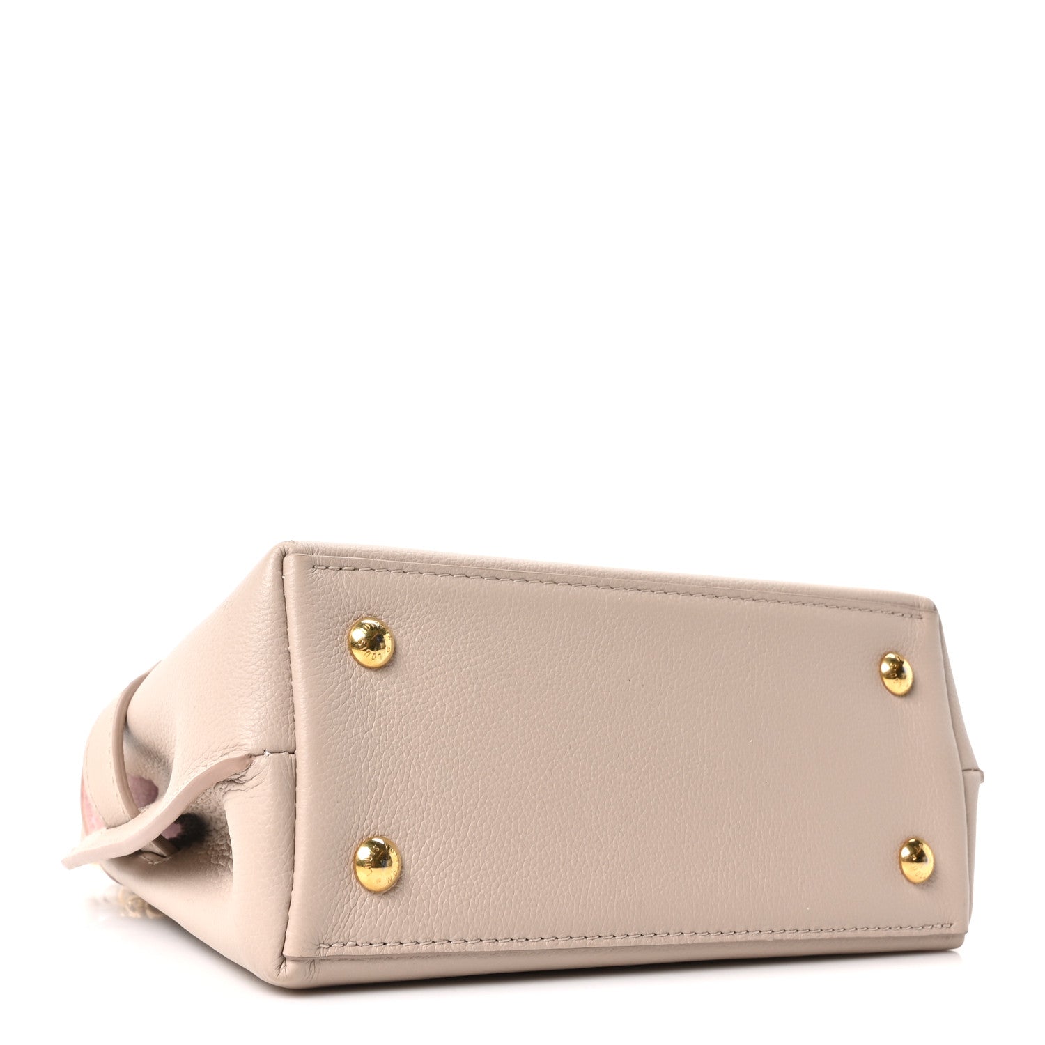 Louis Vuitton Soft Calfskin Mini Lockme Ever Greige 1873630