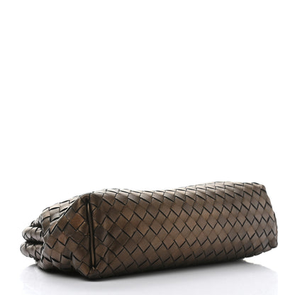 Bottega Veneta Nappa Intrecciato The Lauren 1980 Clutch Dark Bronze 4 of 6