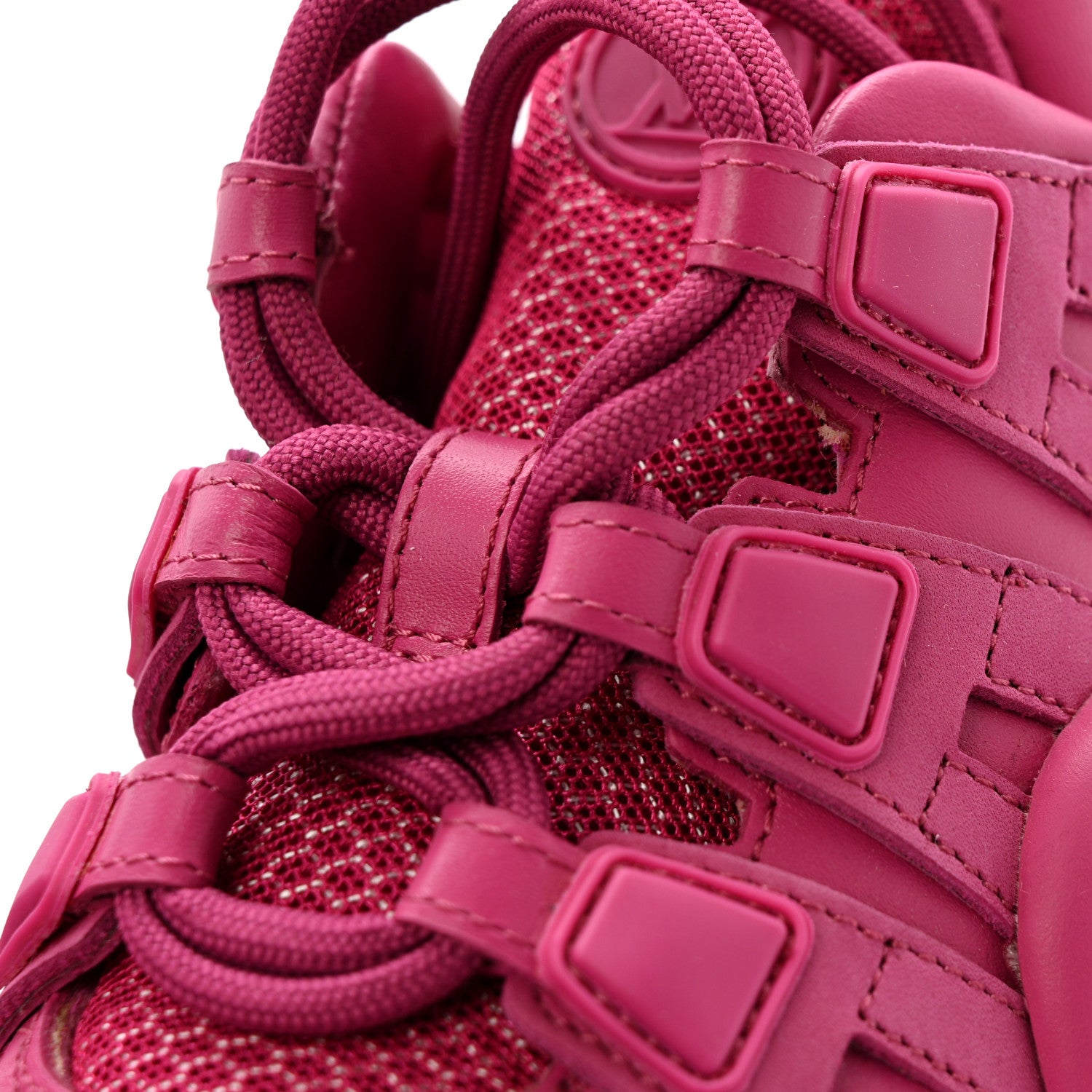 Louis Vuitton Calfskin Technical Nylon LV Archlight Sneakers 37 Rose Pop 12 of 12
