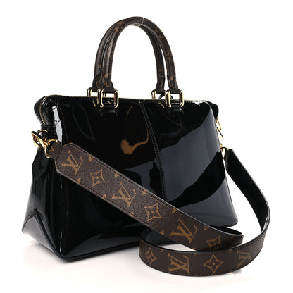 Louis Vuitton Patent Calfskin Miroir Tote Black 3 of 7