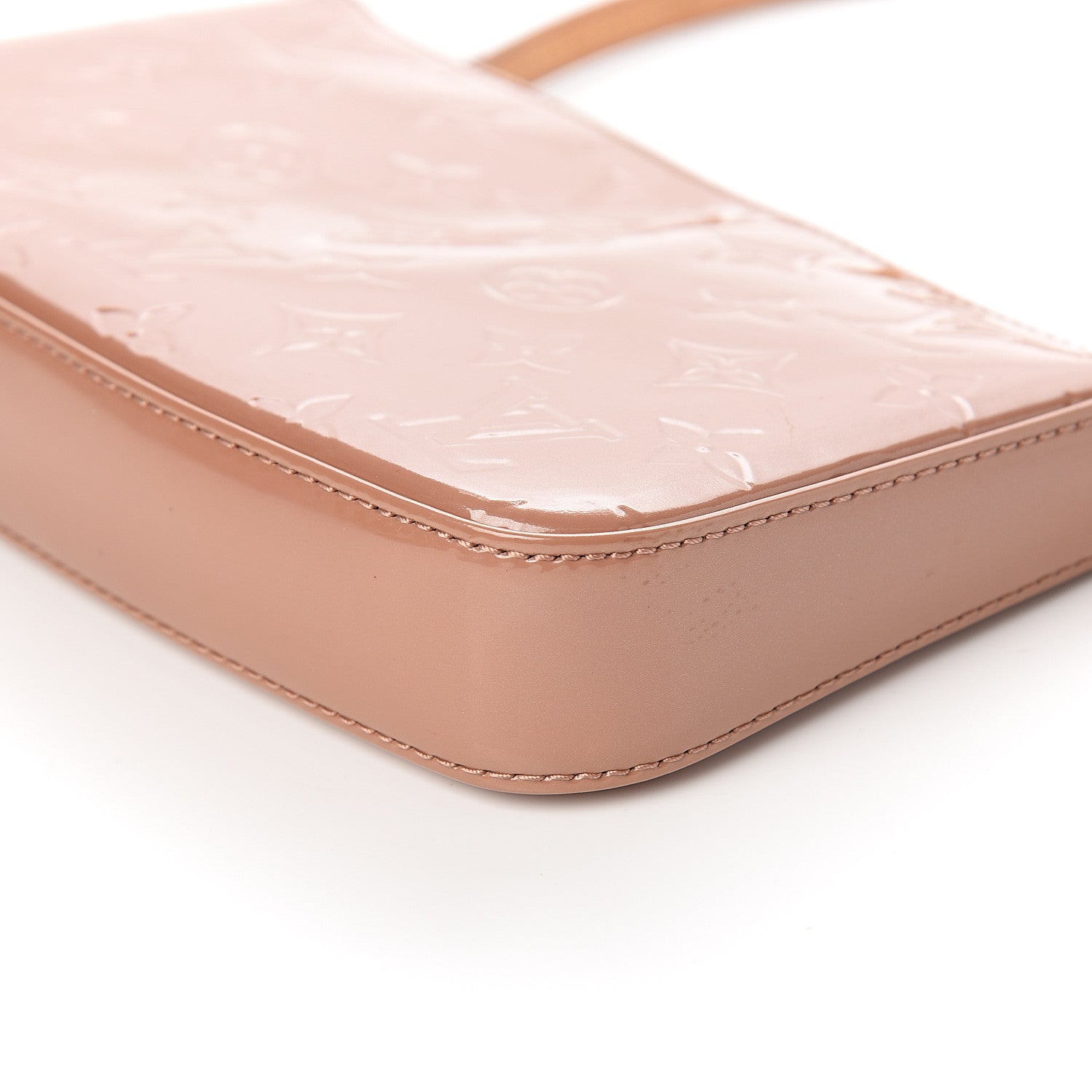 Louis Vuitton Vernis Pochette Accessories NM Rose Velours 8 of 9
