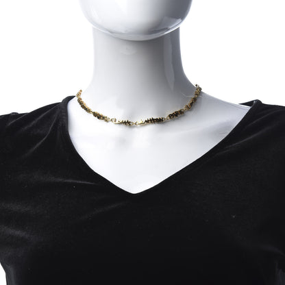 Louis Vuitton Graffiti PM Necklace Gold 2 of 6
