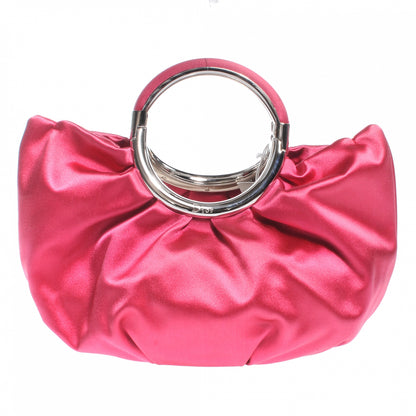Christian Dior Satin Soft Babe Tote Fuchsia 1 of 8