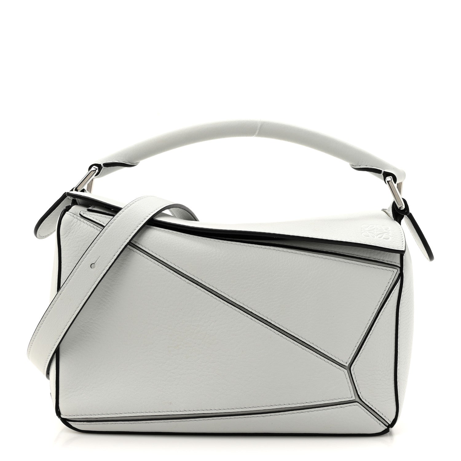 Loewe Calfskin Small Puzzle Bag Kaolin 1 of 13