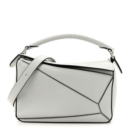 Loewe Calfskin Small Puzzle Bag Kaolin 1 of 13