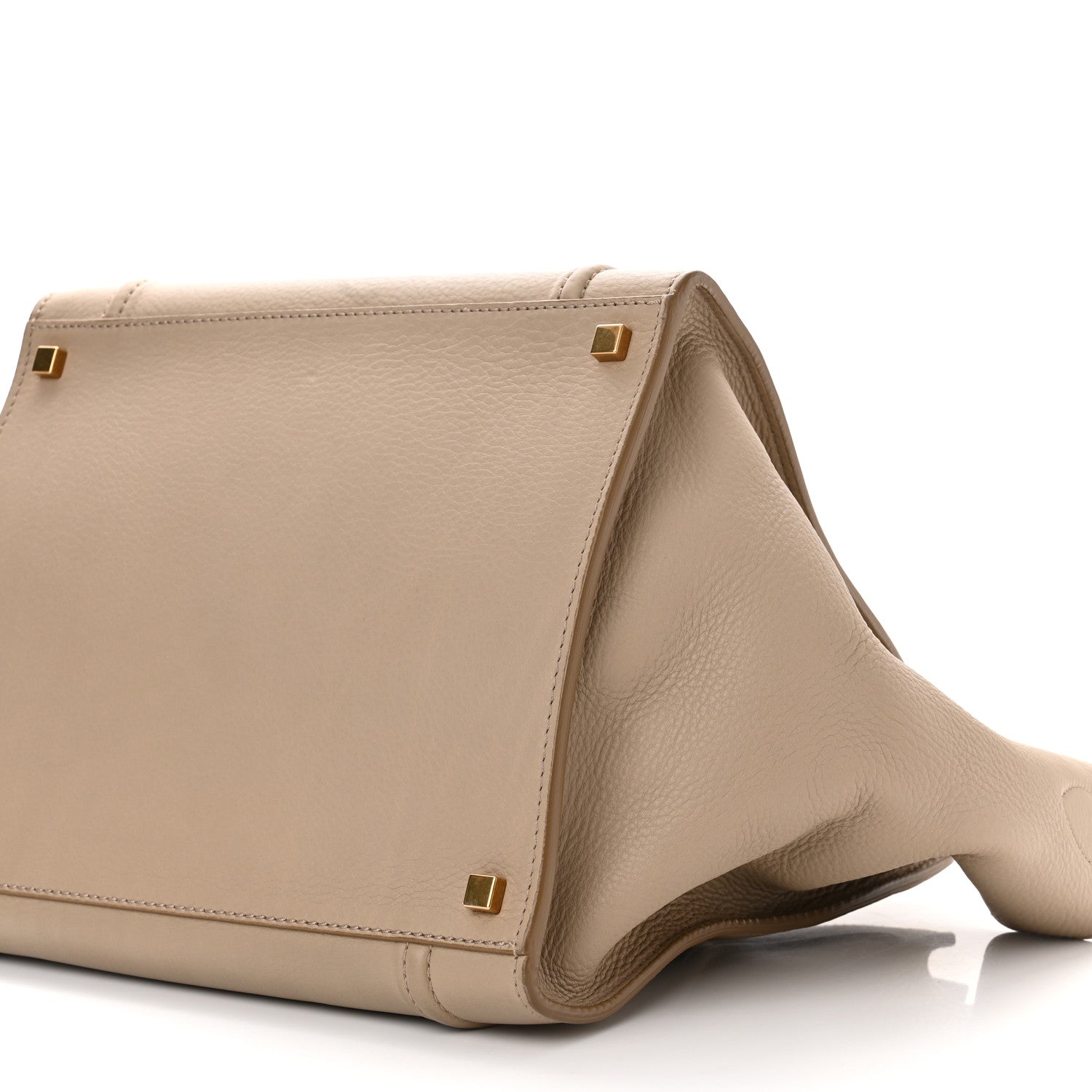 Celine Grained Calfskin Medium Phantom Luggage Taupe 10 of 10