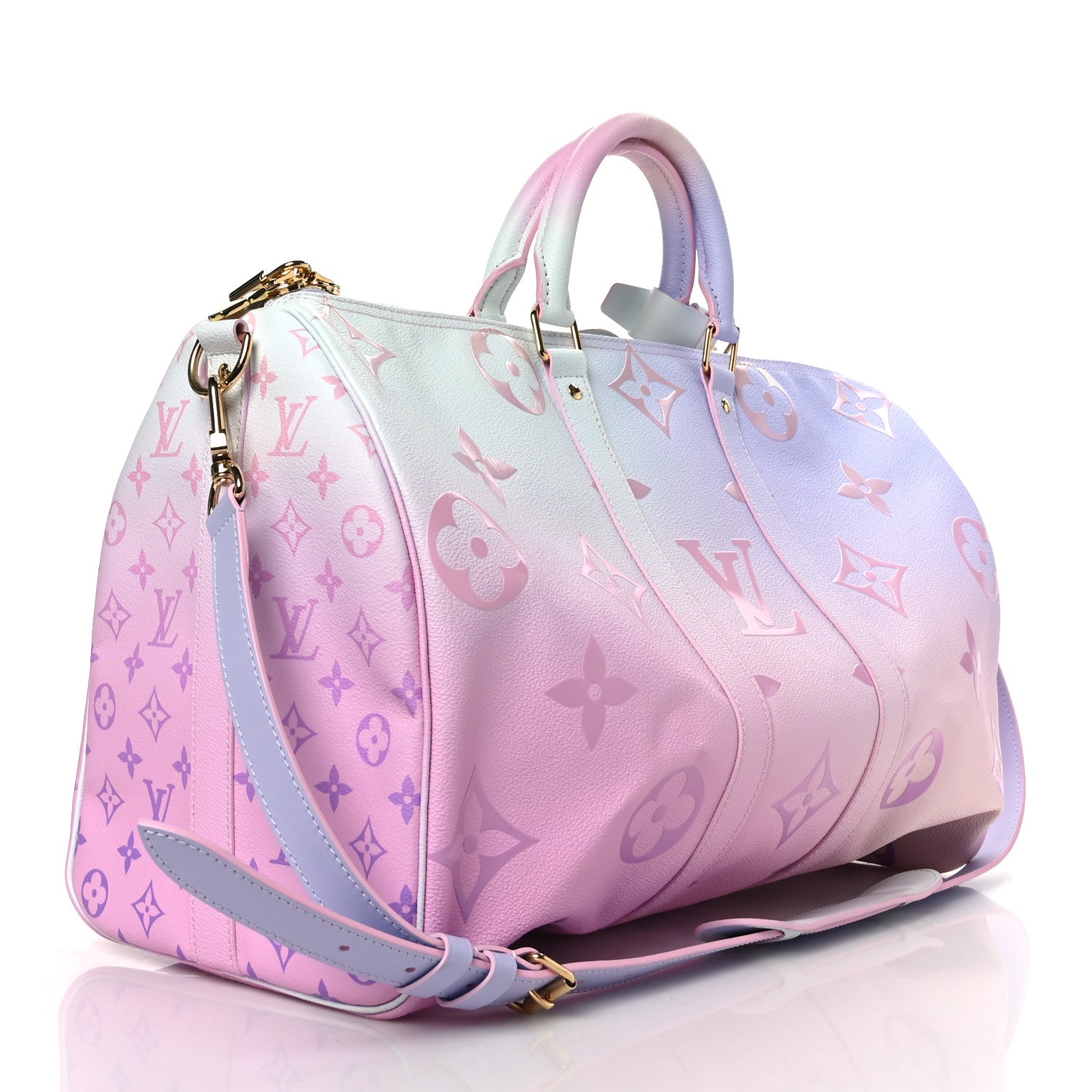Louis Vuitton Monogram Giant Spring In The City Keepall 45 Sunrise Pastel 3 of 10