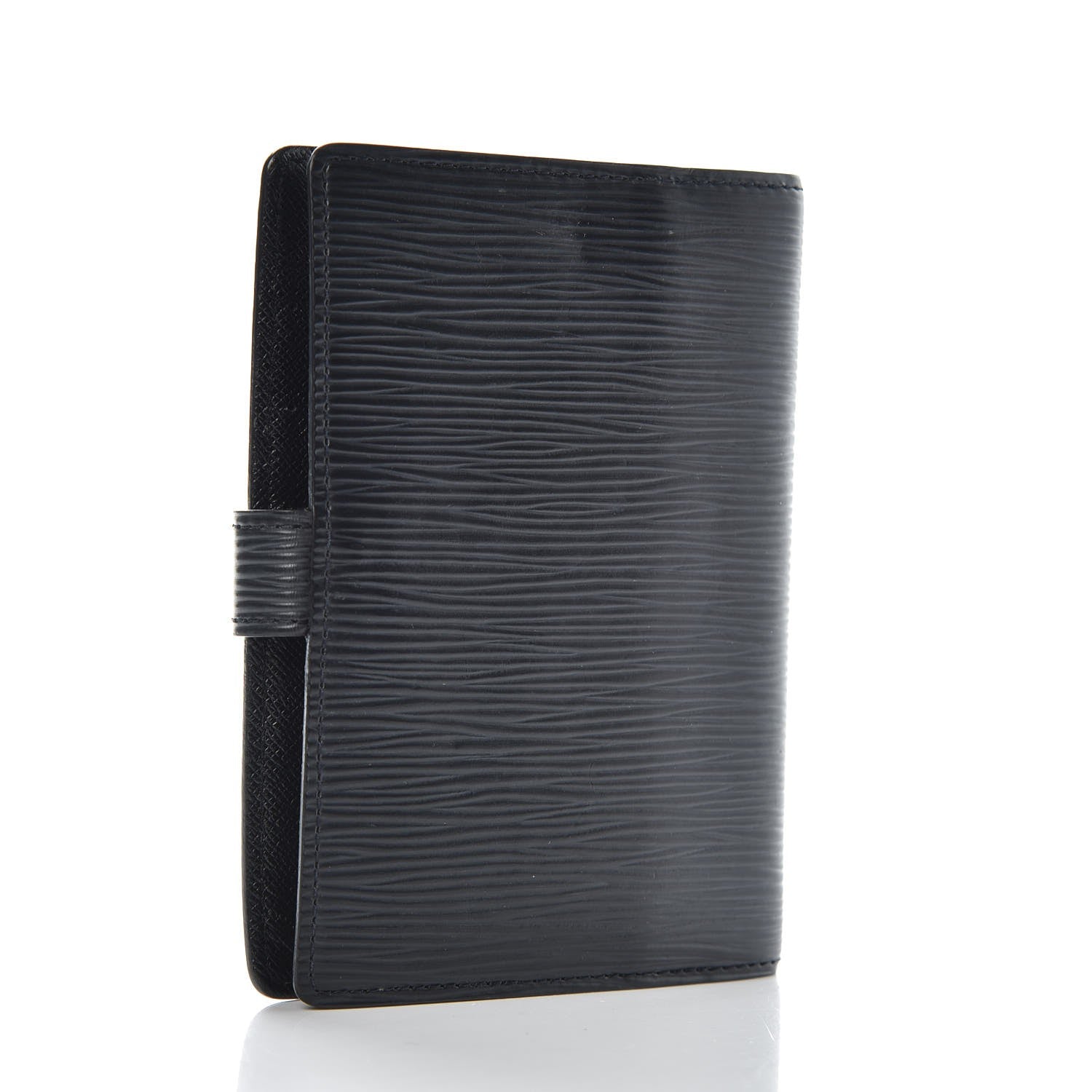 Louis Vuitton Epi Small Ring Agenda Cover Black 3 of 8