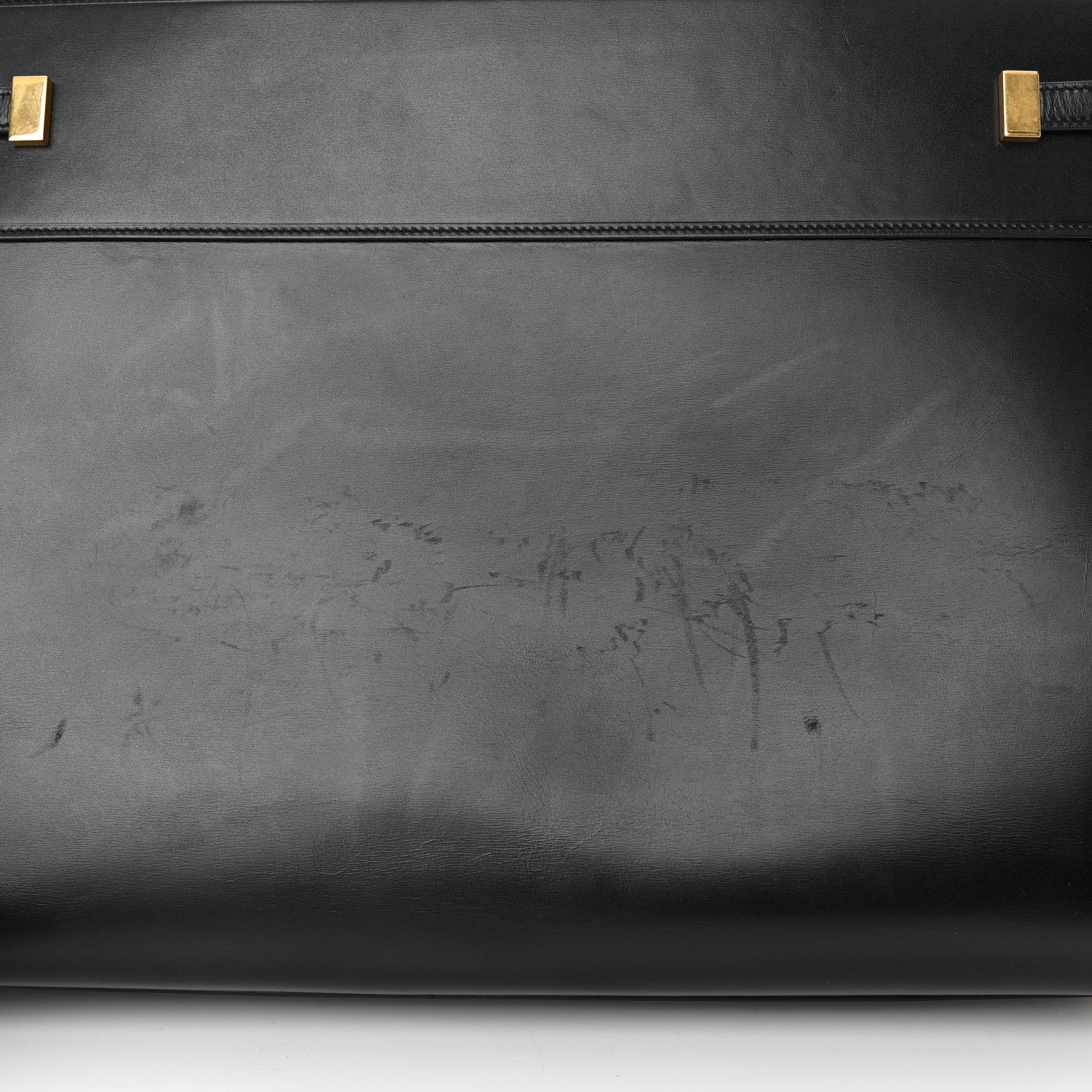 Saint Laurent Calfskin Medium Manhattan Shopper Tote Black 14 of 14