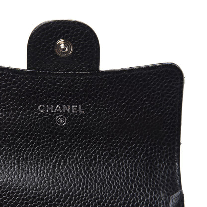 Chanel Caviar Quilted Flap Card Holder Black 6 of 8