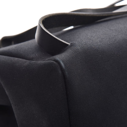 Hermes Toile Vache Calfskin Herbag 30 PM Backpack Black 10 of 13