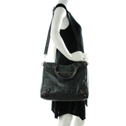 Balenciaga Agneau Giant 12 Rose Gold Hardware Velo Anthracite 2 of 8