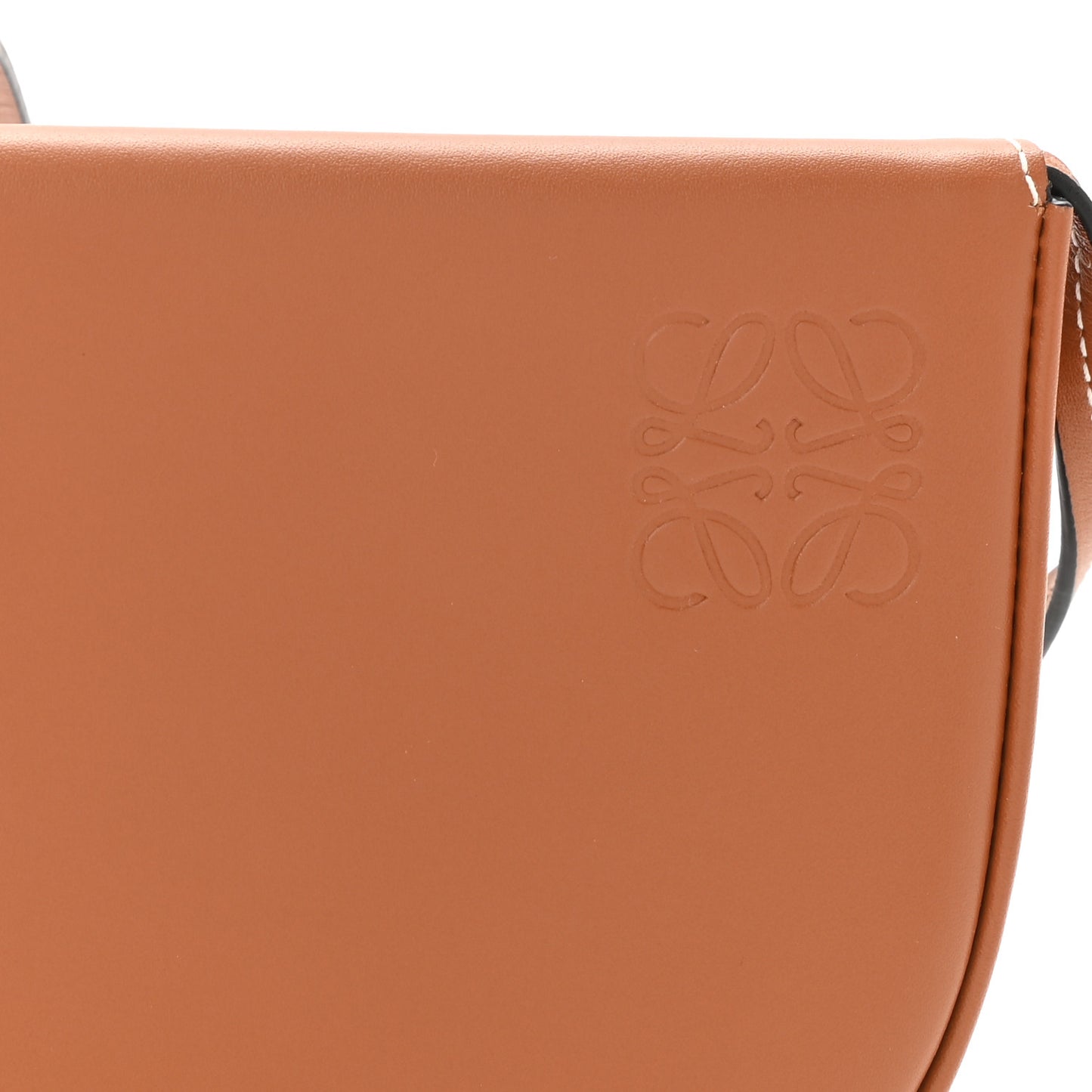 Soft Calfskin Small Heel Bag Tan