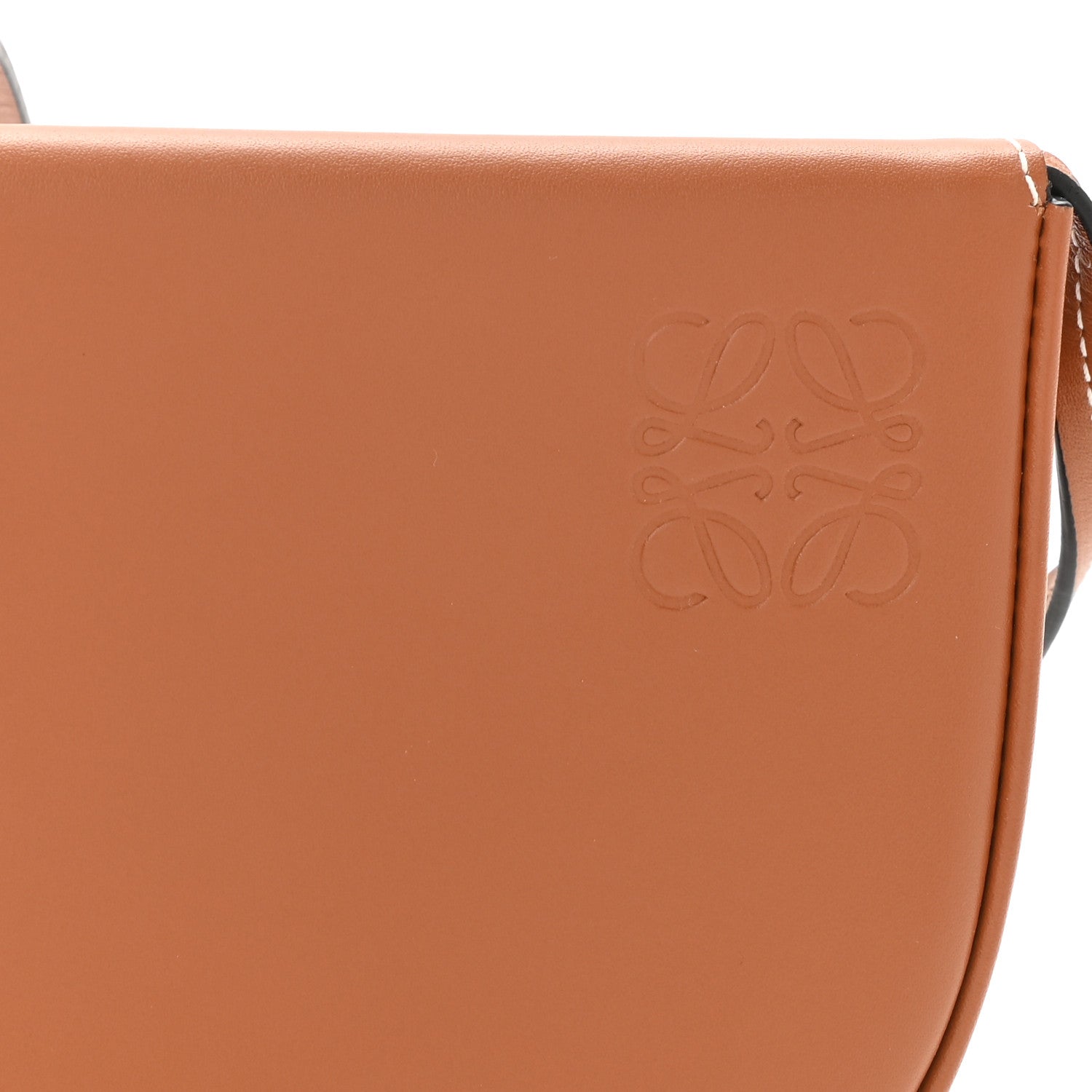 Loewe Soft Calfskin Small Heel Bag Tan 8 of 10
