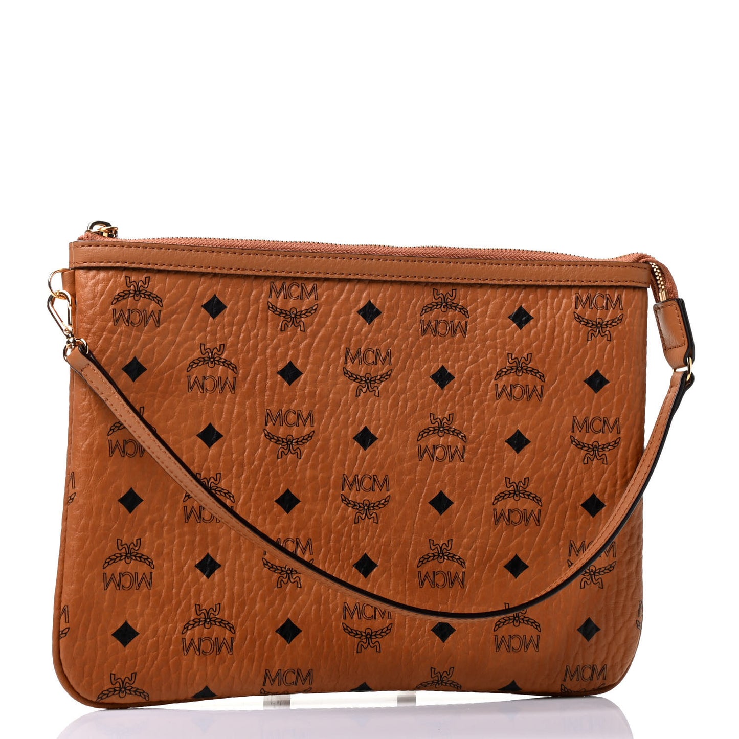 Visetos Liz Shopper Tote Pouch Cognac