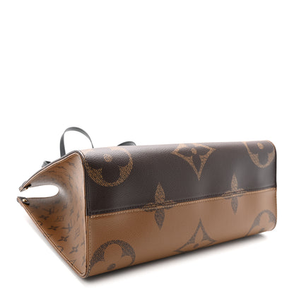 Louis Vuitton Reverse Monogram Giant Onthego MM 4 of 9