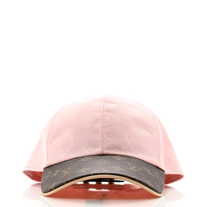 Louis Vuitton Polyester Silk Monogram LV Get Ready Cap M Pink 3 of 11