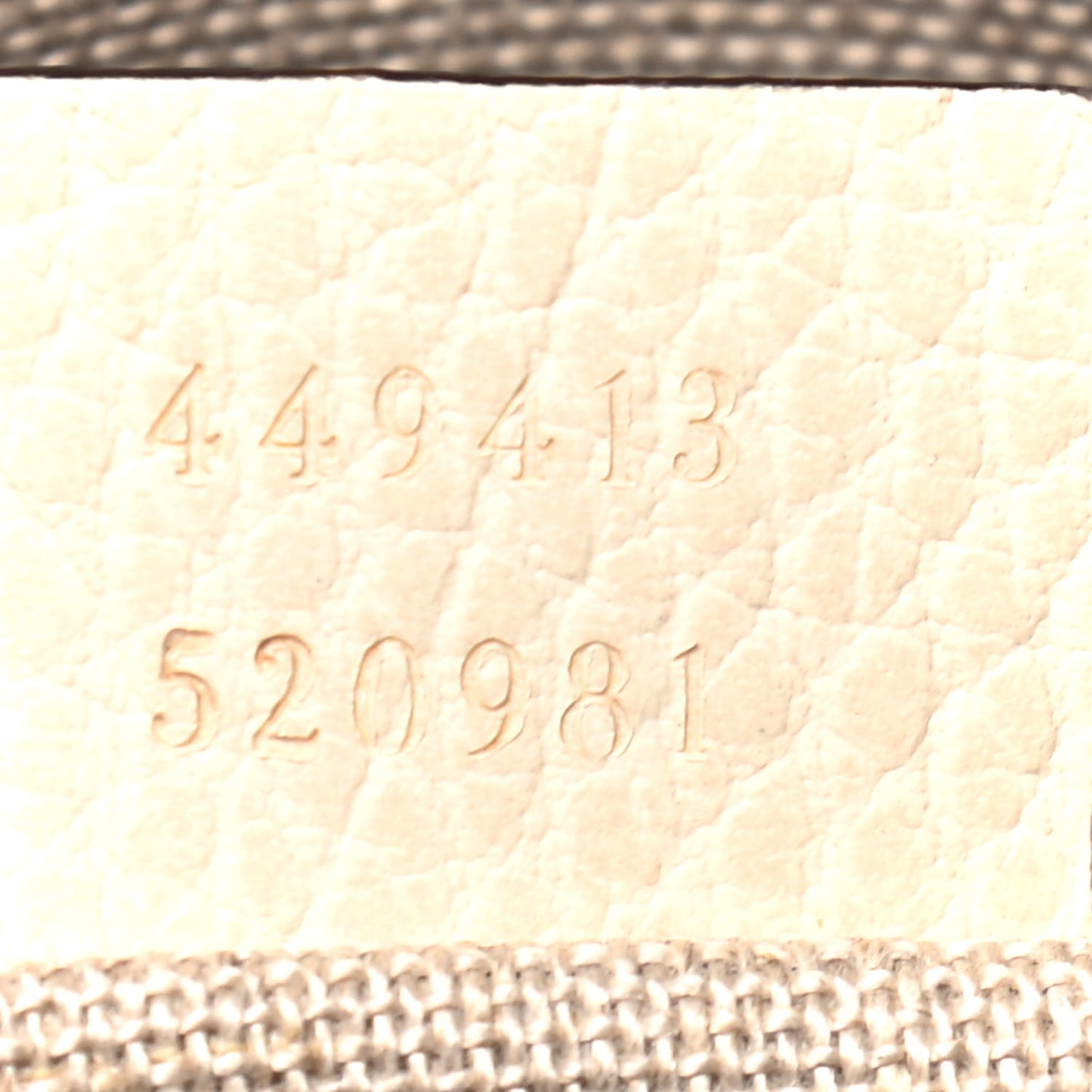 Monogram Dollar Calfskin Mini Bree Messenger Bag Beige Ebony Avoire