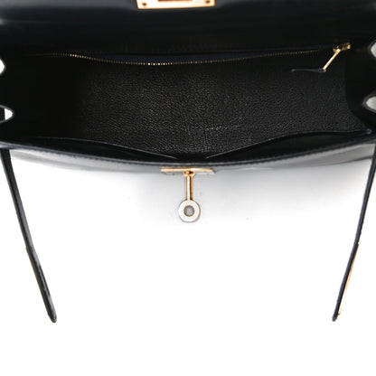Hermes Box Kelly Sellier 28 Indigo 5 of 17