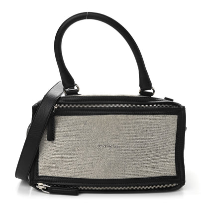 Givenchy Calfskin Canvas Medium Pandora Black 1 of 10
