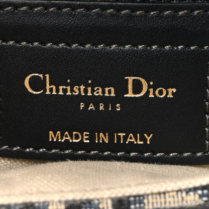 Christian Dior Oblique Saddle Bag Blue 6 of 10