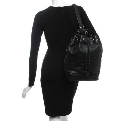 Chanel Caviar Sling Backpack Black 2 of 10