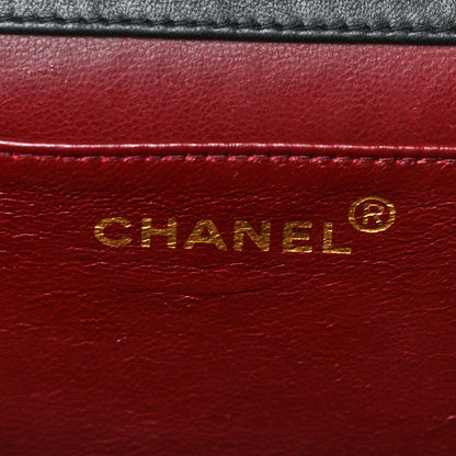 Chanel Lambskin Quilted Small Single Flap Black 5 of 10