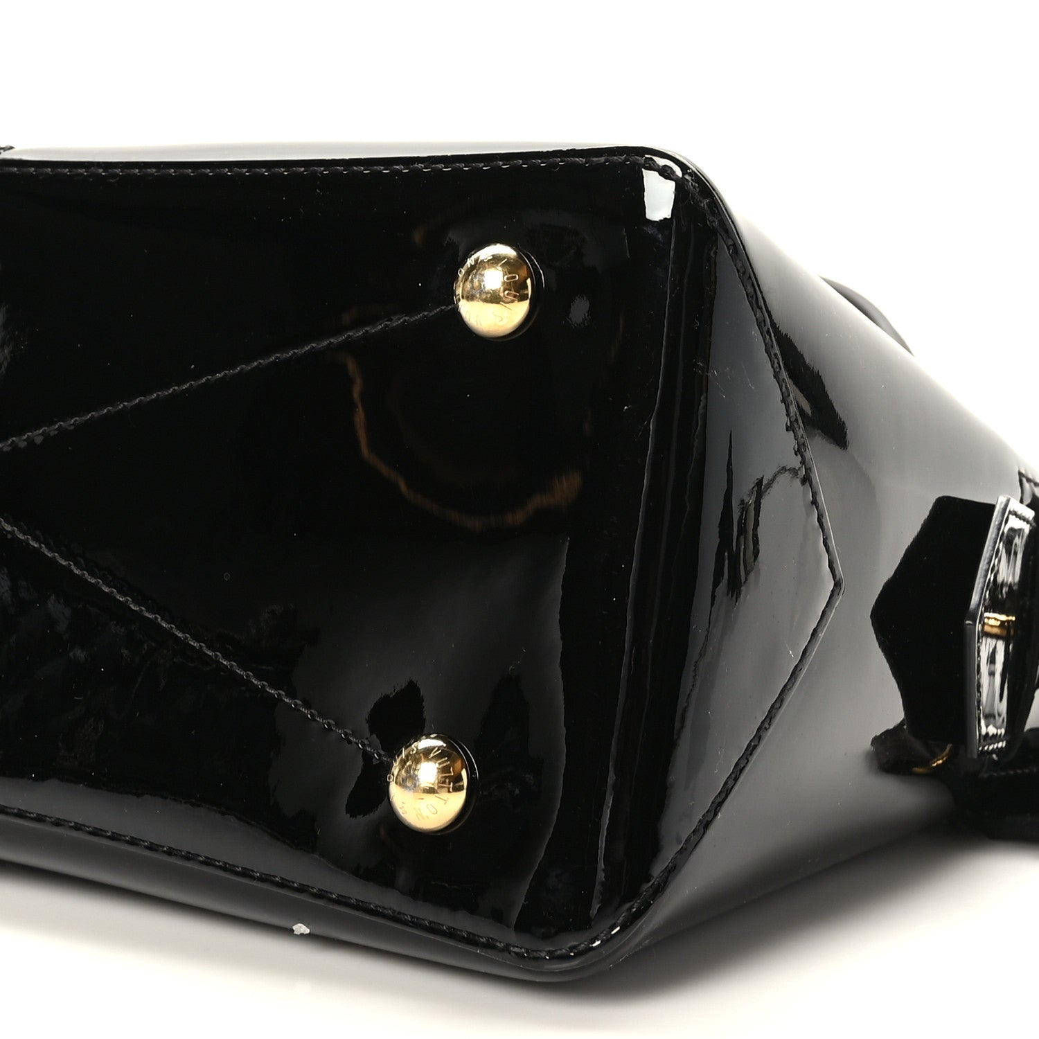 Louis Vuitton Patent Calfskin Miroir Tote Black 8 of 8