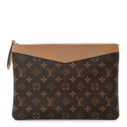 Louis Vuitton Monogram Daily Pouch Sesame 1 of 8