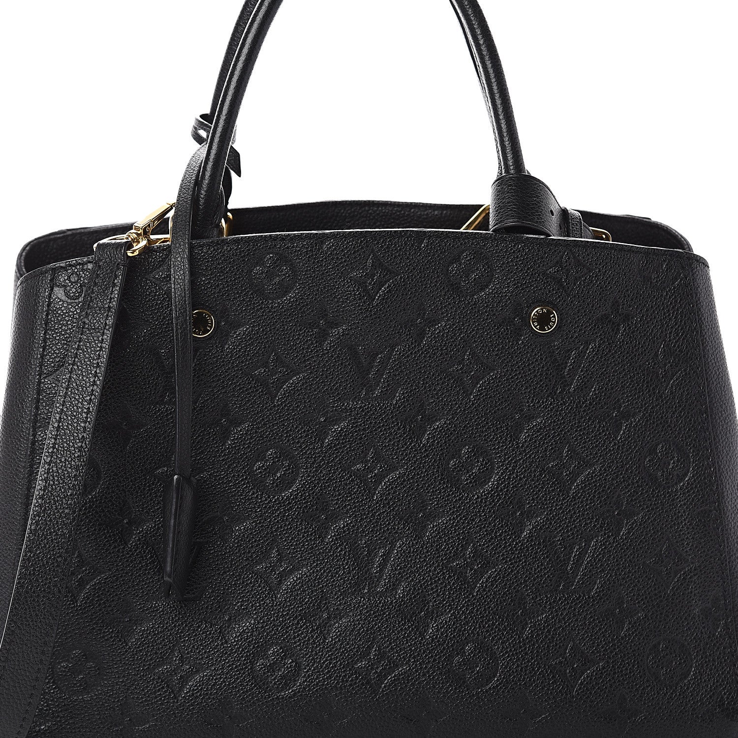 Louis Vuitton Empreinte Montaigne MM Black 6 of 8