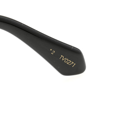 Louis Vuitton Acetate Swarovski Crystal Cyclone Sunglasses Z1578W Black 7 of 9