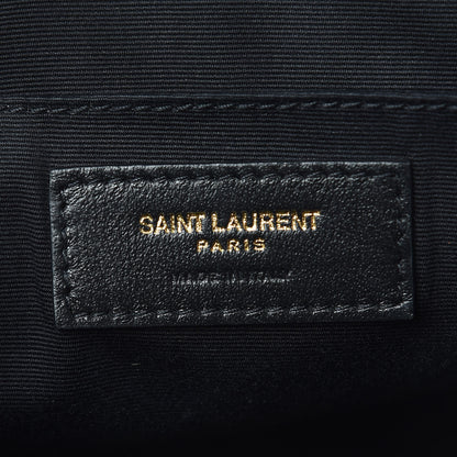 Saint Laurent Calfskin Matelasse Monogram Lou Camera Bag Faggio 6 of 9