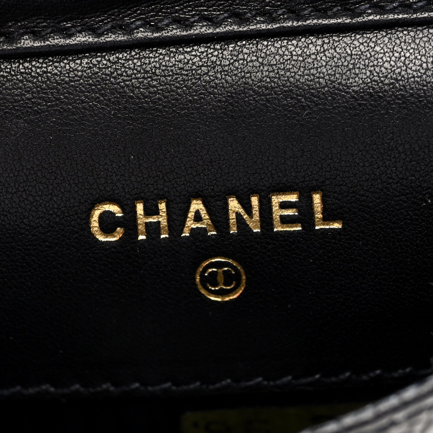 Chanel Caviar CC Phone Holder Crossbody Black 6 of 10