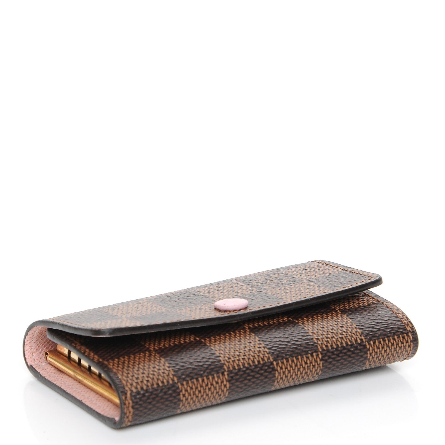 Louis Vuitton Damier Ebene Multicles 6 Key Holder Rose Ballerine 4 of 8