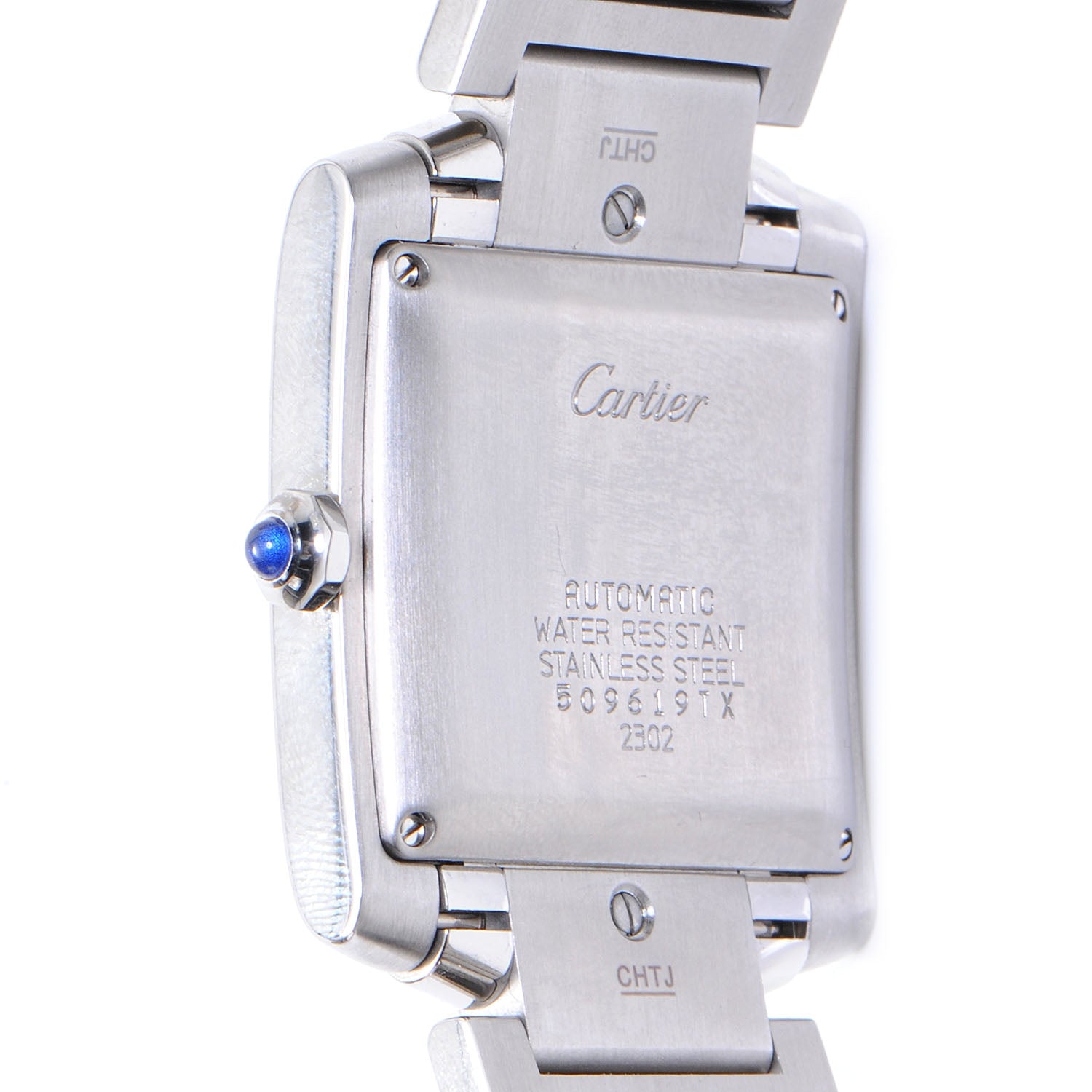 Cartier Stainless Steel 28mm Tank Francaise Automatic Watch 6 of 6
