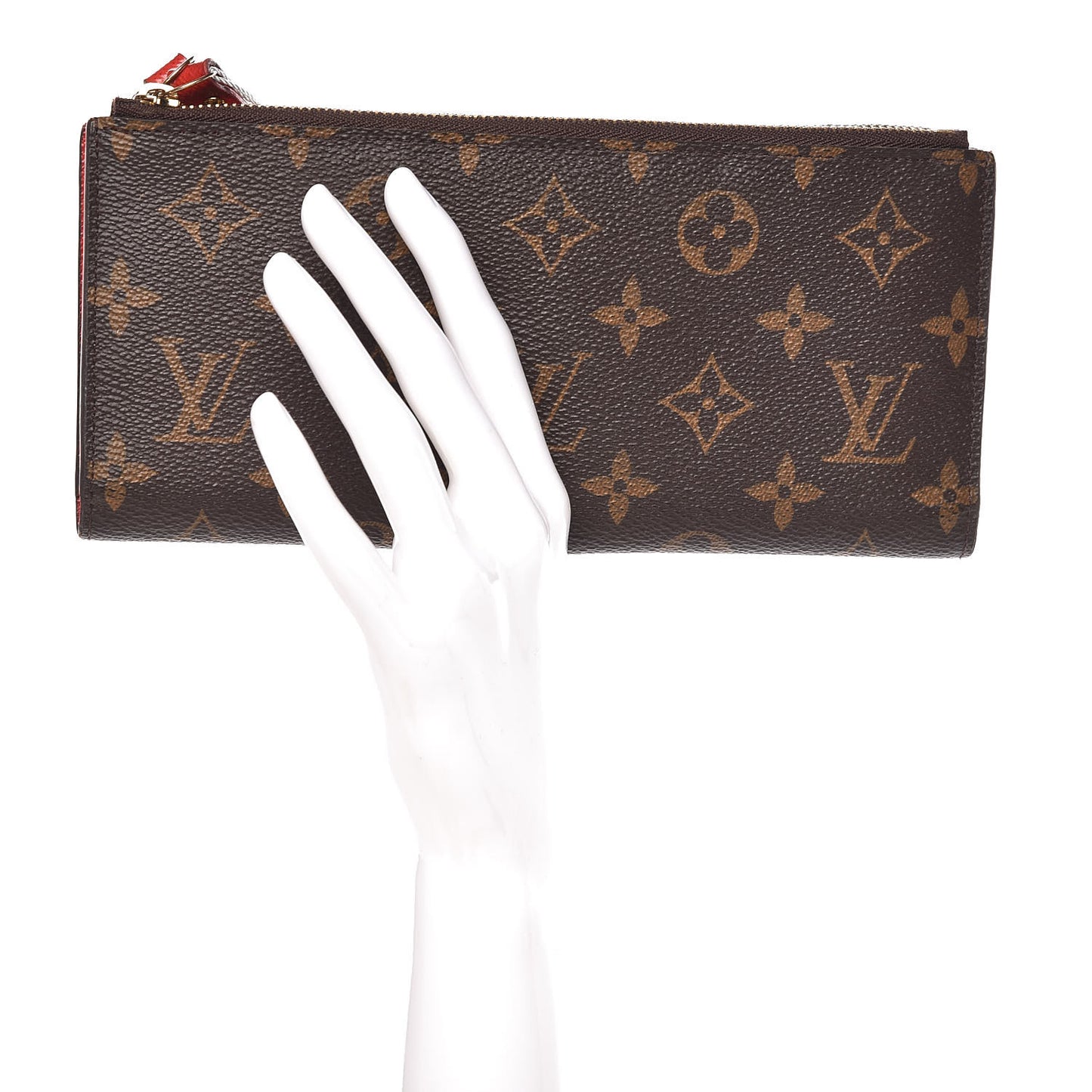 Monogram Adele Wallet Coquelicot