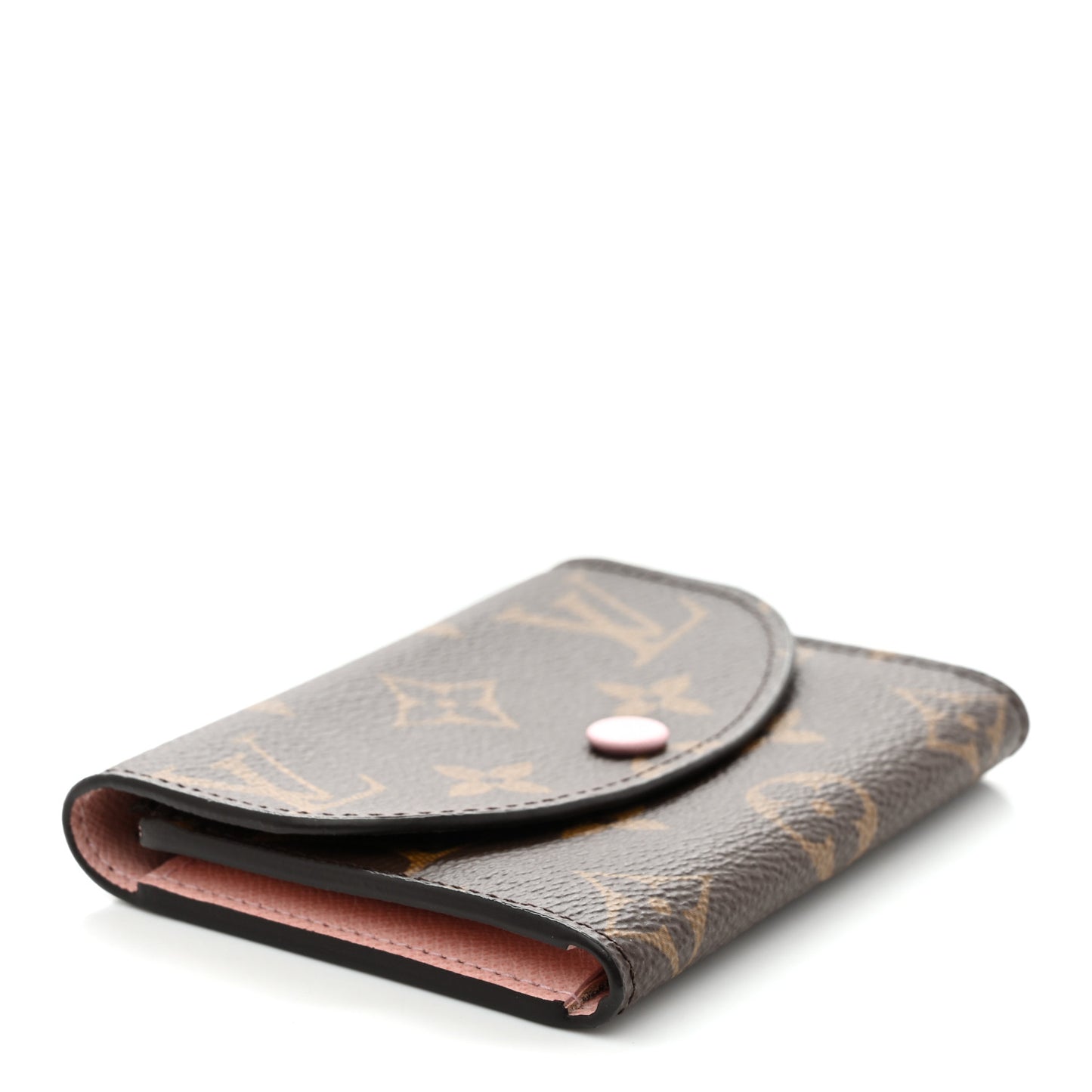 Monogram Rosalie Coin Purse Rose Ballerine