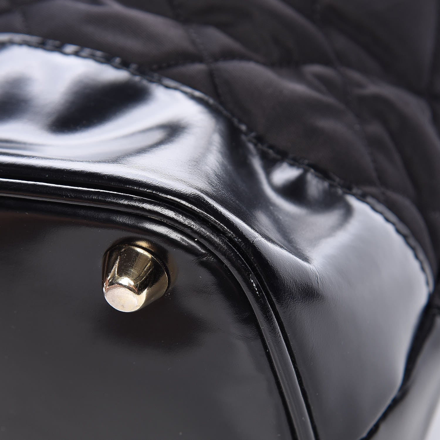 Burberry Nylon Quilted Tote Black 10 of 16